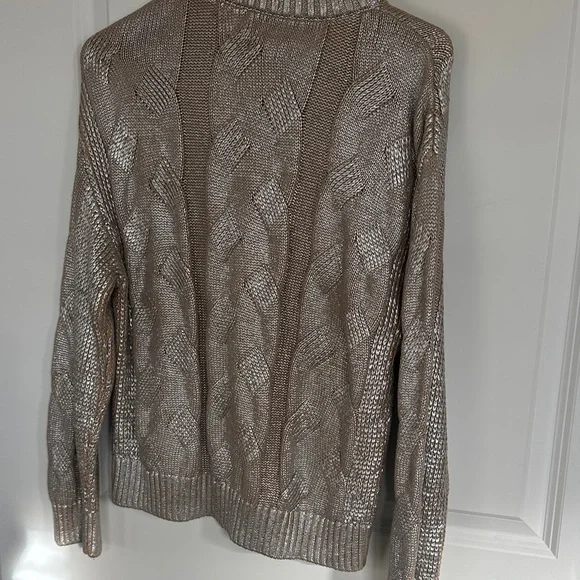 Pistola Shimmering Knit Sweater - Gold - Picture 3 of 3